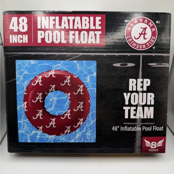 Pegasus Other - Alabama Crimson Tide Inflatable Pool Float - Red
